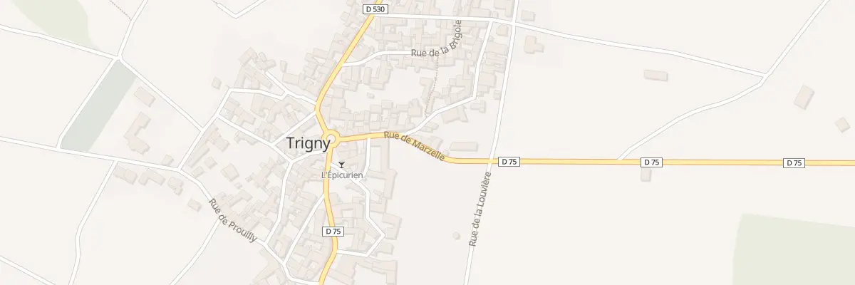 Plan du 13 Rue de Marzelle à Trigny