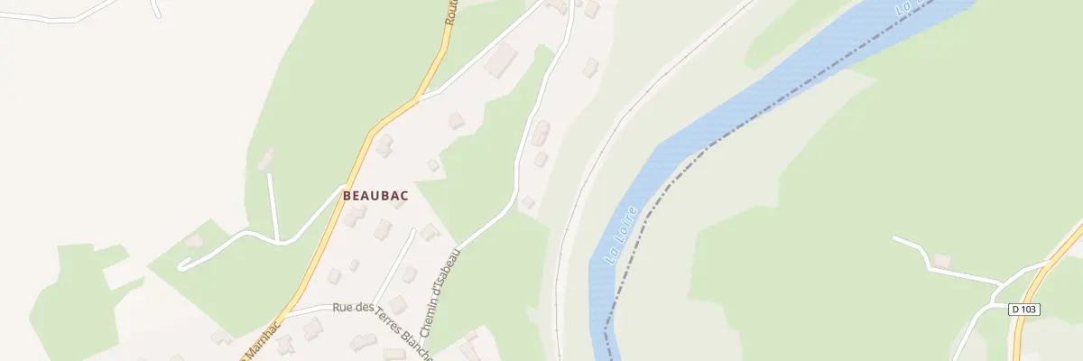 Plan du 8 Che d’Isabeau à Polignac