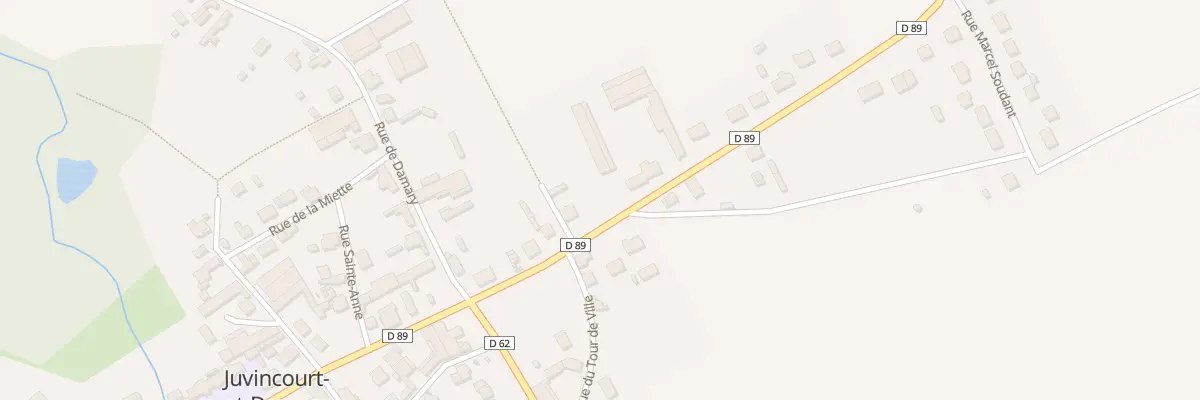 Plan du 7B Rte d’Amifontaine à Juvincourt-et-Damary