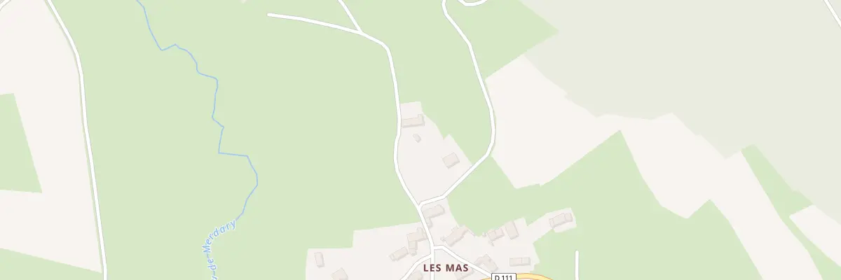 Plan du 26 Brg Les Mas à Viverols