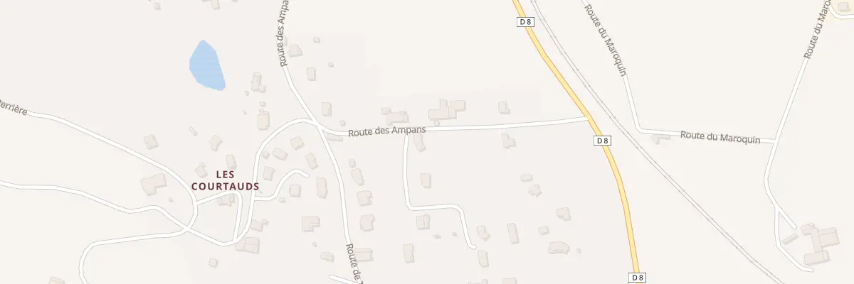 Plan du 211A Rte des Ampans à Ambierle