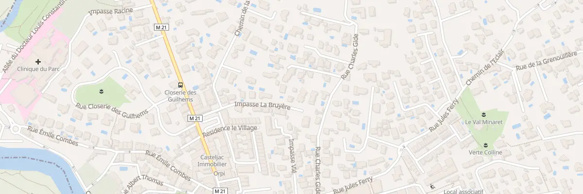 Plan du 13 Imp la Bruyère à Castelnau-le-Lez