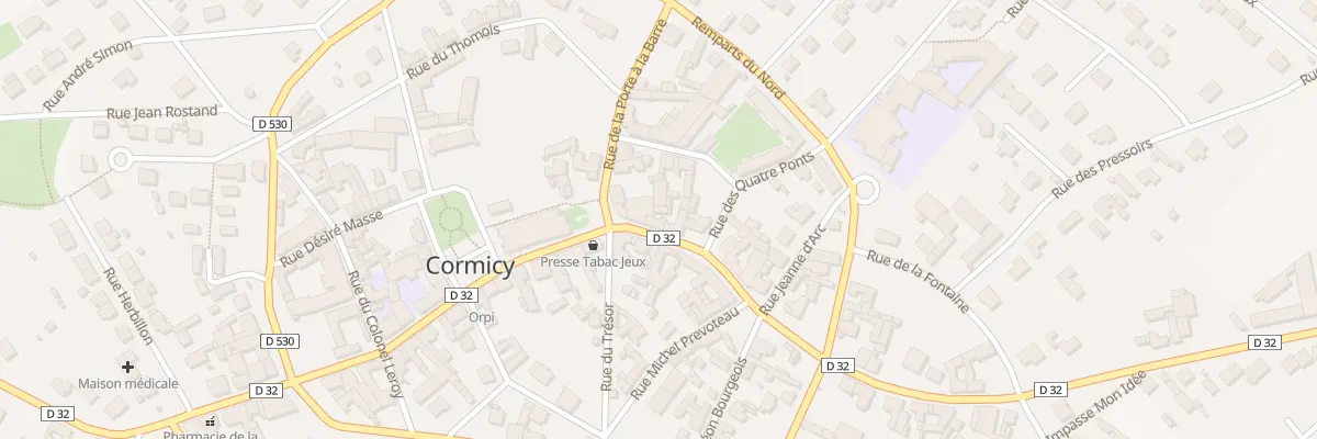 Plan du 3 Rue des Combattants de Cormicy à Cormicy