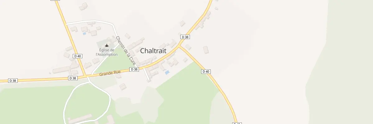 Plan du 4 Rte de Soulieres à Chaltrait