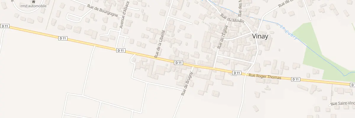 Plan du 30 Rue Roger Thomas à Vinay