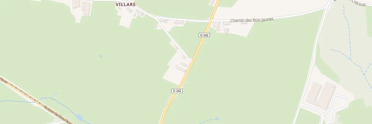 Plan du 307 Rte de Neuvy aux Guerreaux