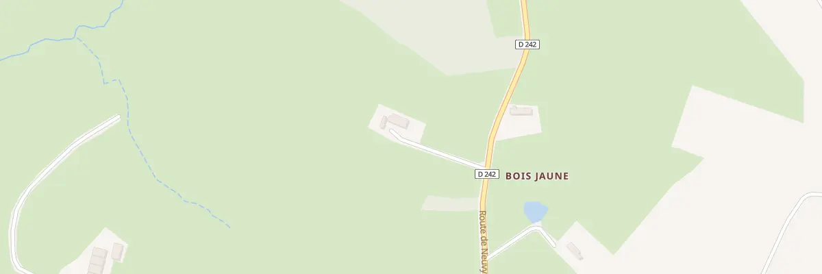 Plan du 737 Rte de Neuvy aux Guerreaux