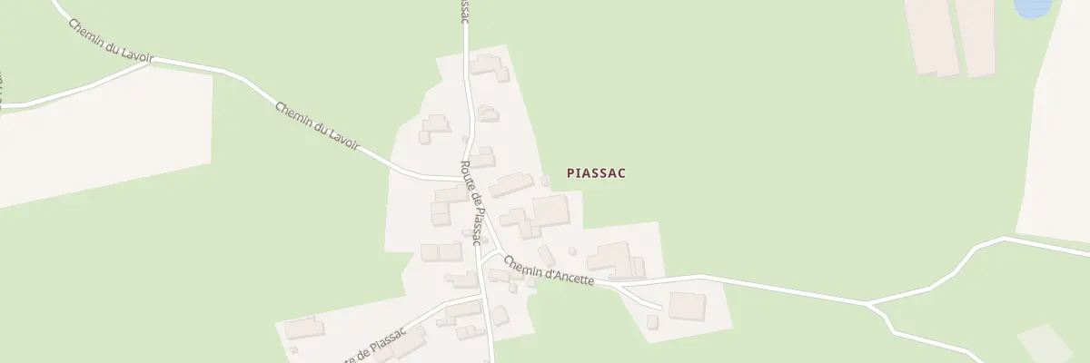 Plan du 5148 Piassac à Saint-Georges-Lagricol