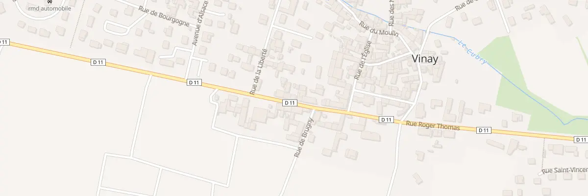 Plan du 28 Rue Roger Thomas à Vinay