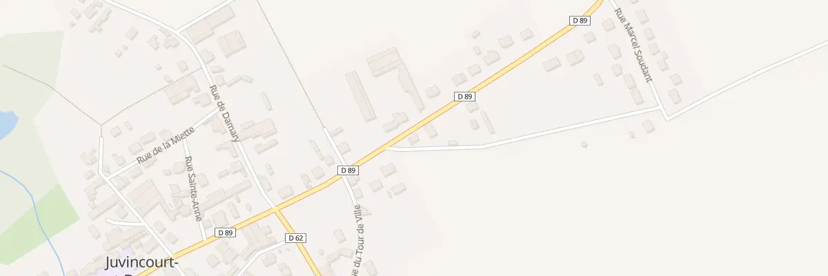 Plan du 8 Rte d’Amifontaine à Juvincourt-et-Damary