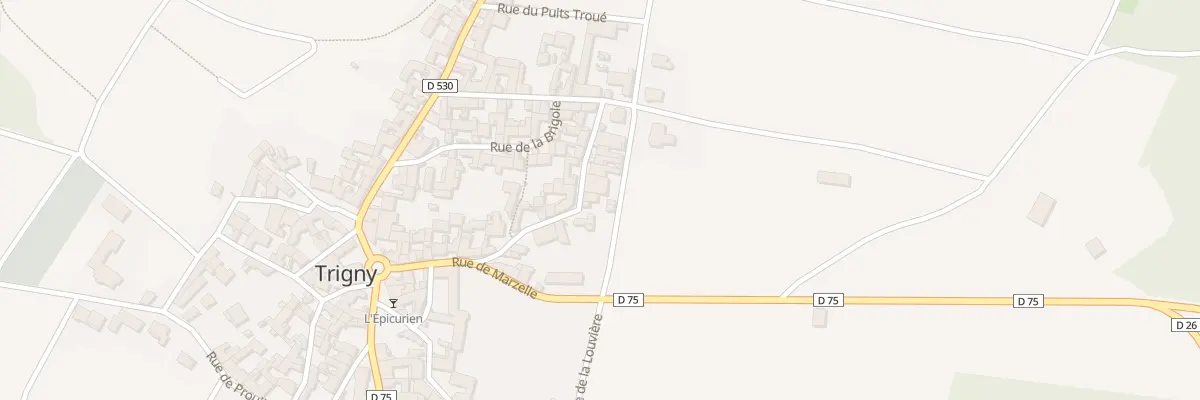 Plan du 10 Rue des Lombards à Trigny