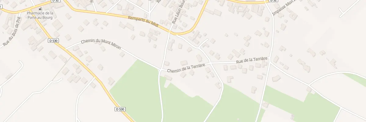Plan du 6 Che de la Terrière à Cormicy
