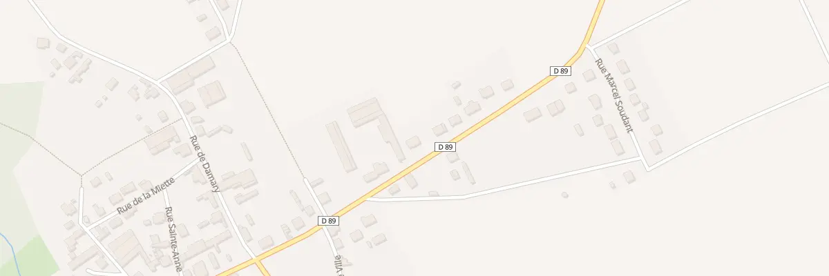 Plan du 9001 Rte d’Amifontaine à Juvincourt-et-Damary
