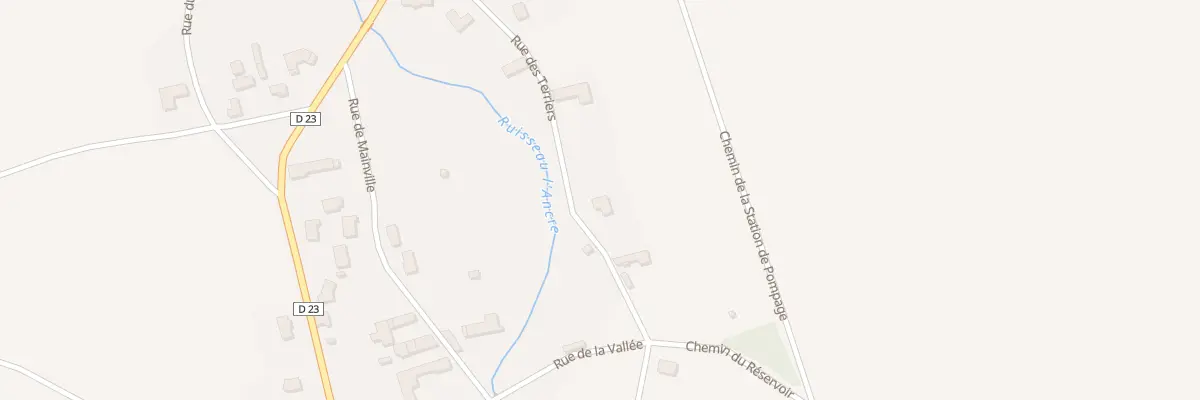 Plan du 27 Rue des Terriers à Bercenay-en-Othe
