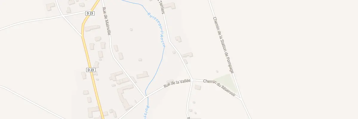 Plan du 32 Rue des Terriers à Bercenay-en-Othe