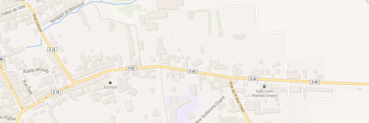 Plan du 39 Rue du Général Leclerc à Sissonne