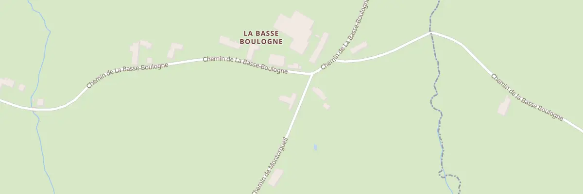 Plan du 13 Vc de Basse Boulogne à Boulogne-sur-Helpe