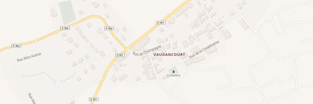 Plan du 9 Rue de Champagne à Brugny-Vaudancourt