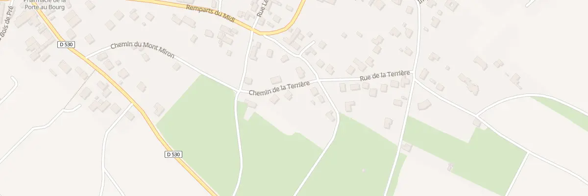 Plan du 3 Che de la Terrière à Cormicy