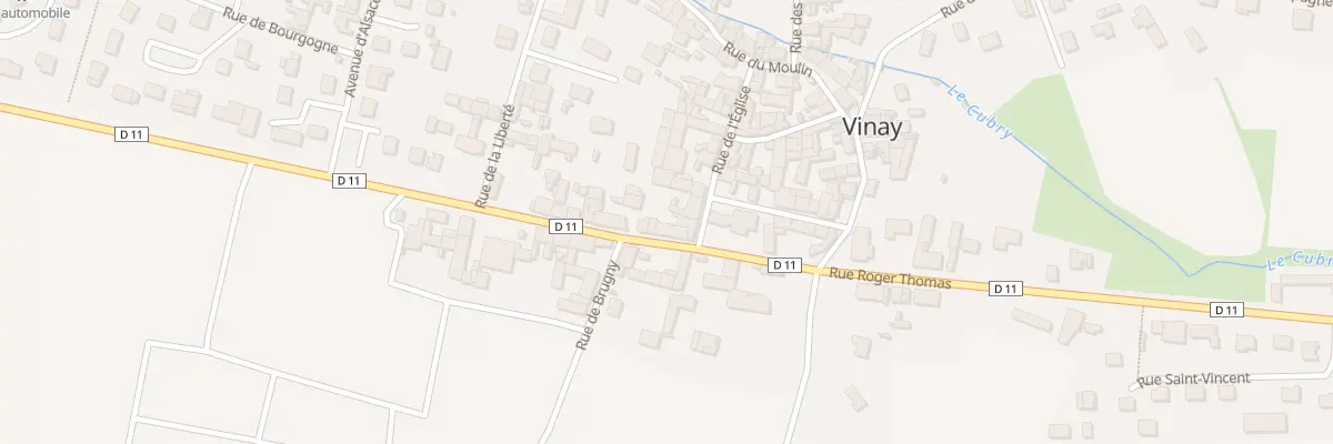 Plan du 20 Rue Roger Thomas à Vinay
