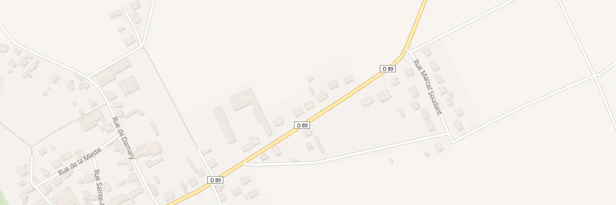 Plan du 11B Rte d’Amifontaine à Juvincourt-et-Damary