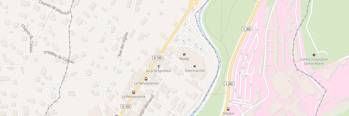 Plan du 21 Av des Champs Élysées à Chadrac