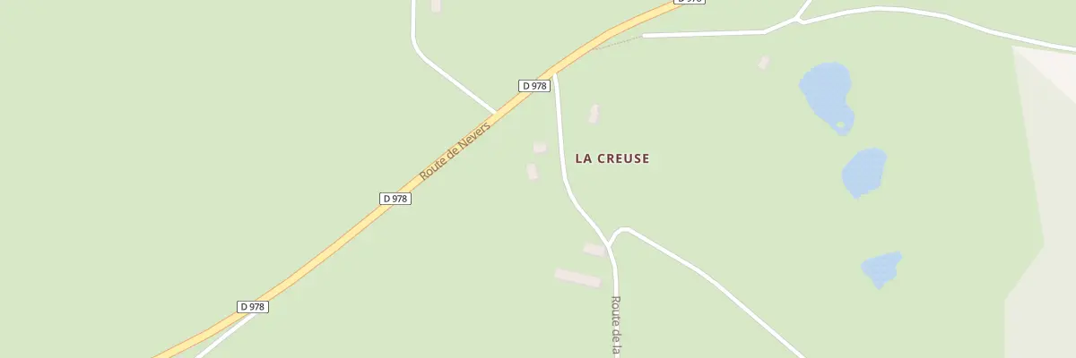 Plan du 80 Rte de la Creuse à Saint-Hilaire-en-Morvan