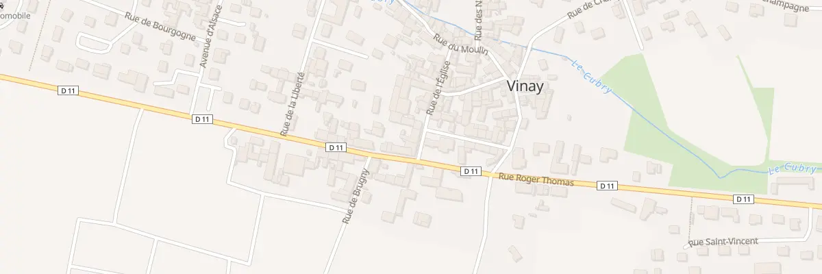 Plan du 3 Rue de l’Eglise à Vinay
