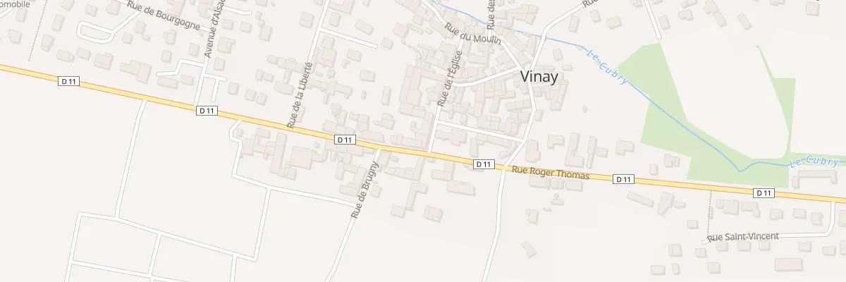 Plan du 1 Rue de l’Eglise à Vinay