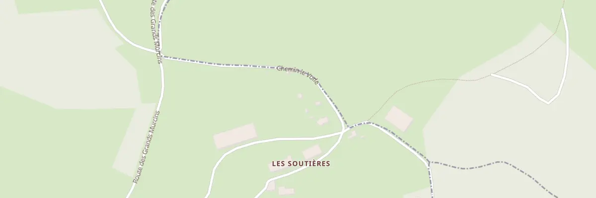 Plan du 1085 Che le Vorle à Arcon