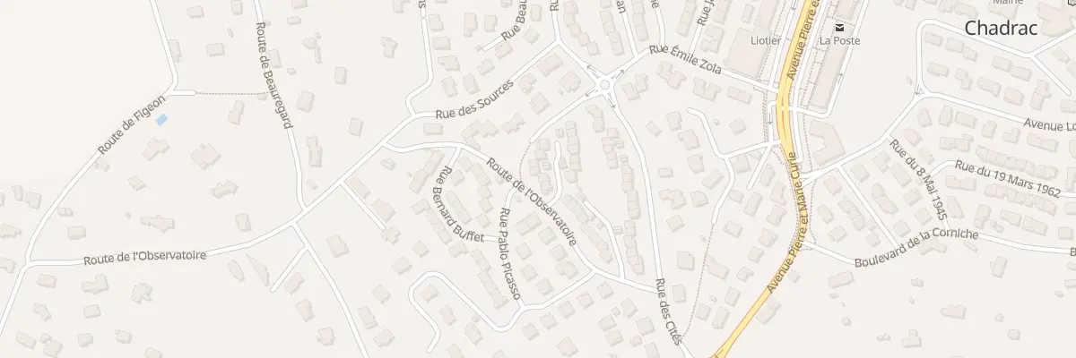 Plan du 3 Rue des Pinsons à Chadrac