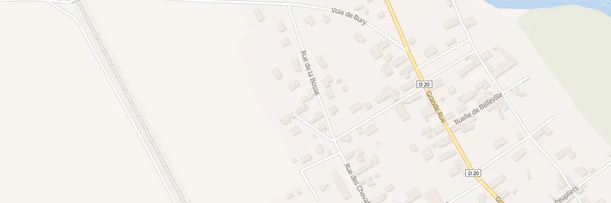 Plan du 1 Rue de la Bosse à Vallant-Saint-Georges