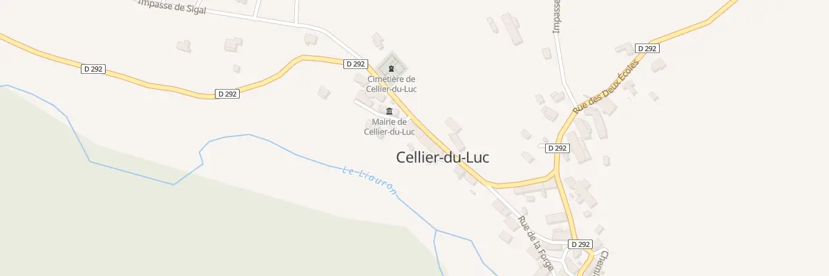 Plan du 5015 Le Village à Cellier-du-Luc