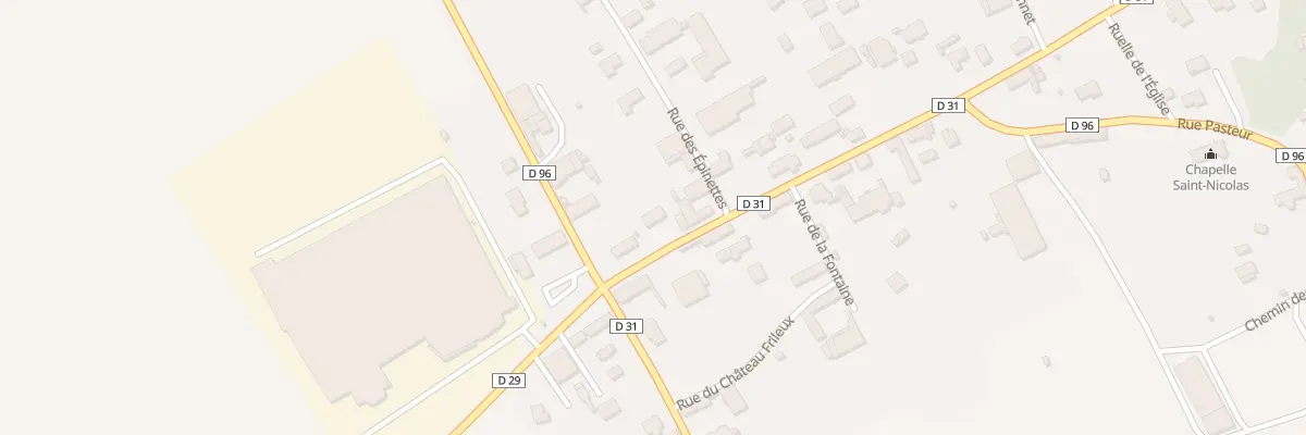 Plan du 38 Rue Georges Clémenceau à Fontaine-les-Grès