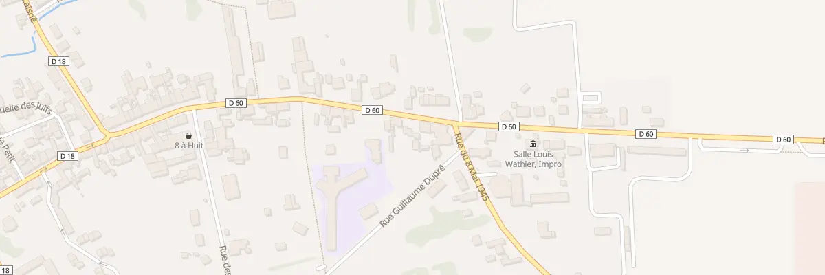 Plan du 34 Rue du Général Leclerc à Sissonne