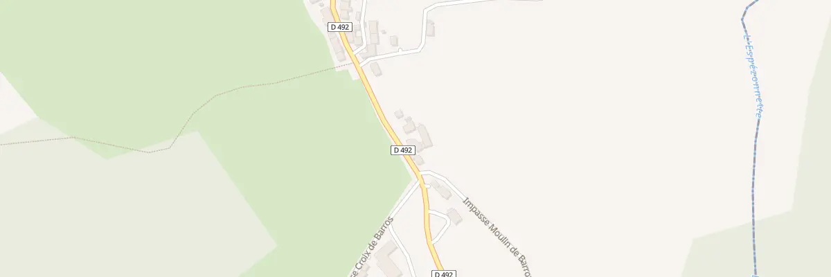 Plan du 38 Rue Perdigon à Lespéron