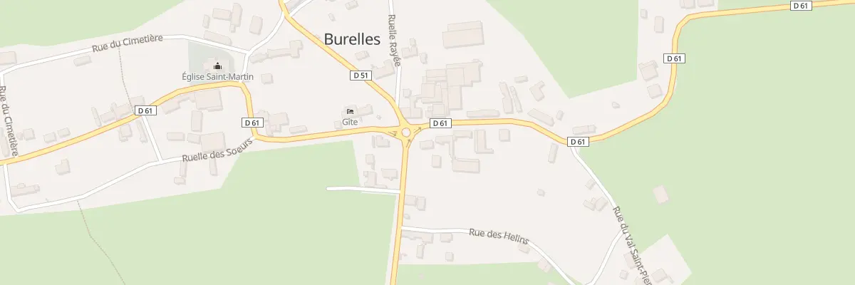 Plan du 2 Rue du Ponceau à Burelles