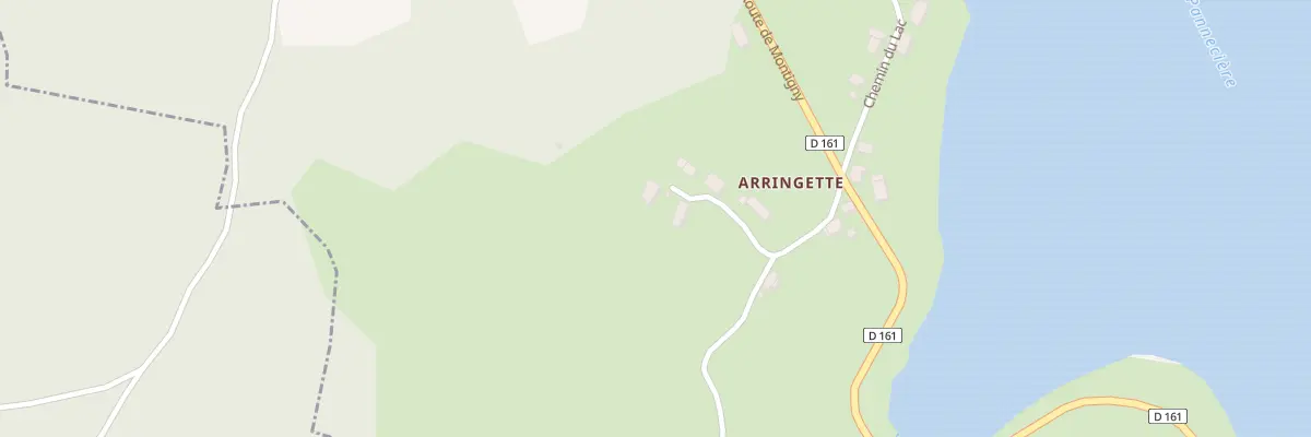 Plan du 15 Che d’Arringes à Chaumard