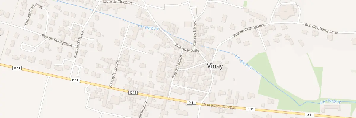 Plan du 19 Rue de l’Eglise à Vinay