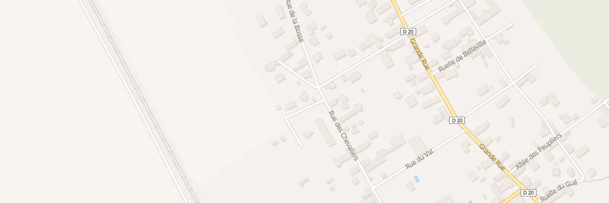 Plan du 2 Rue du Stade à Vallant-Saint-Georges