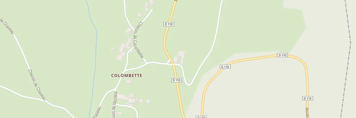 Plan du 87 Colombette Nord à Saint-Just-en-Bas