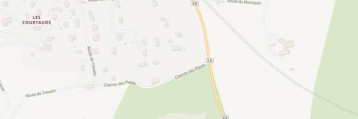 Plan du 112 Che des Places à Ambierle