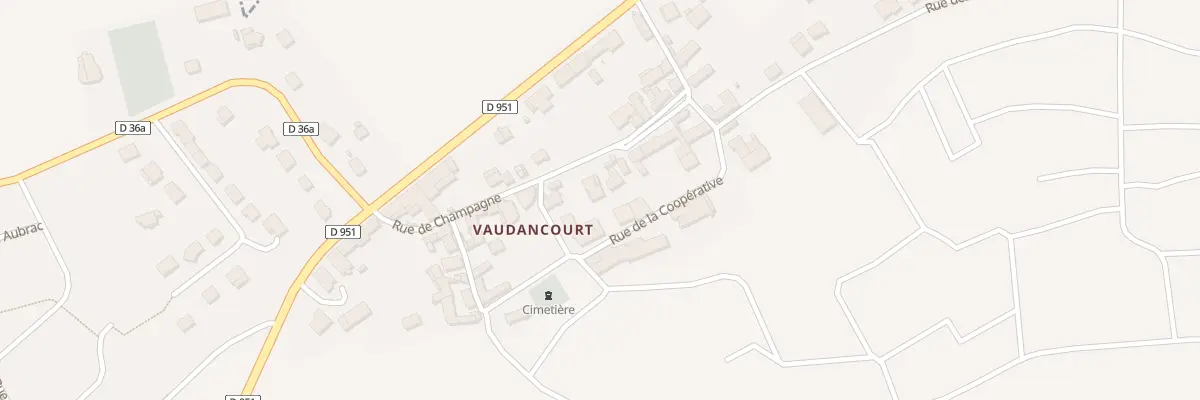 Plan du 3B Rue de Champagne à Brugny-Vaudancourt