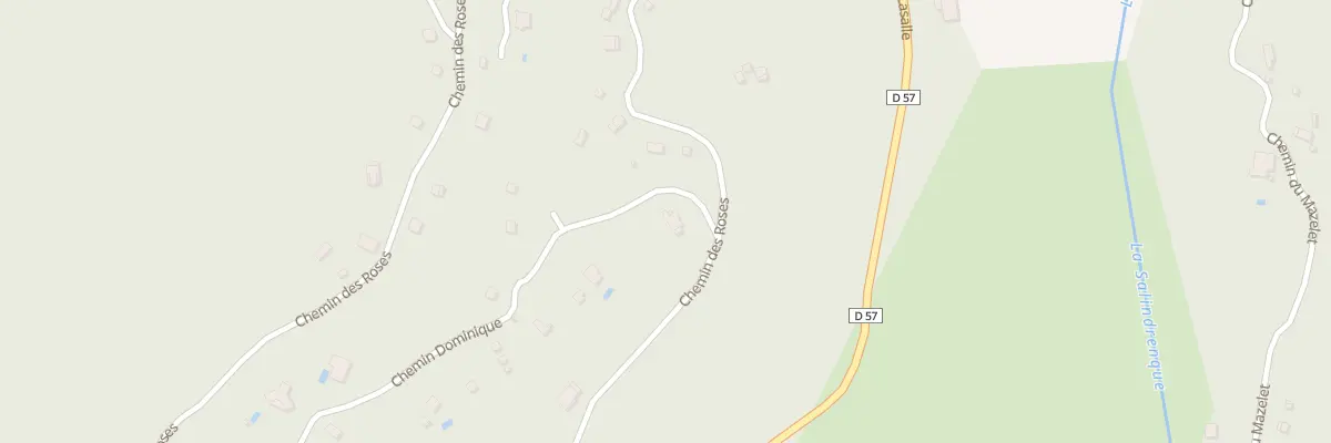 Plan du 61 Che Dominique à Thoiras-Corbès