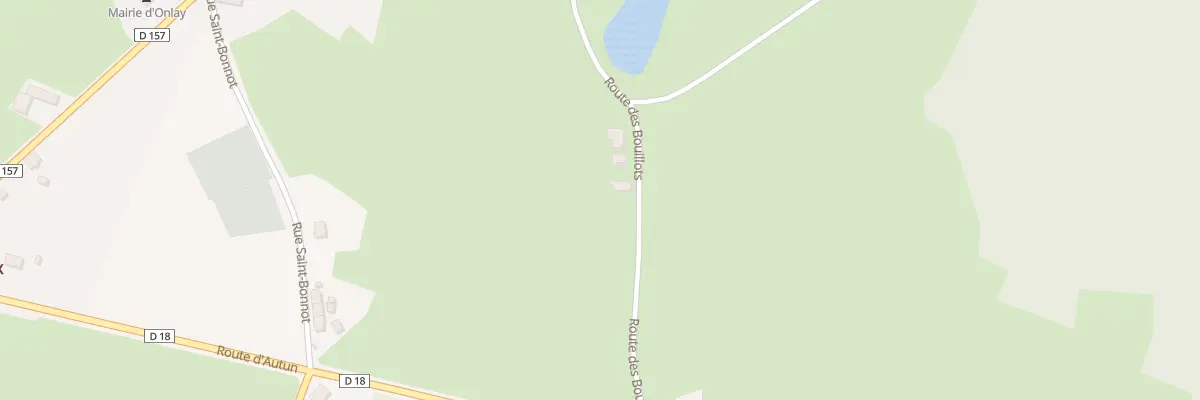 Plan du 10 Rte des Bouillots à Onlay