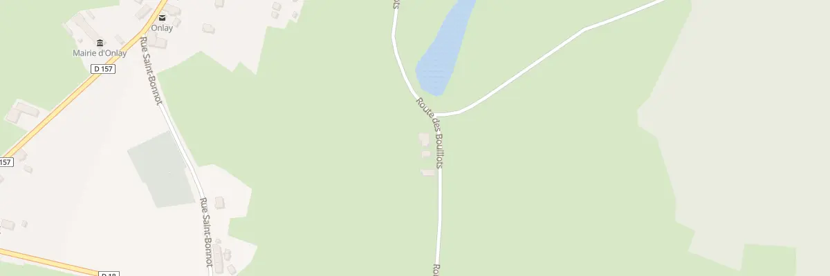 Plan du 6 Rte des Bouillots à Onlay