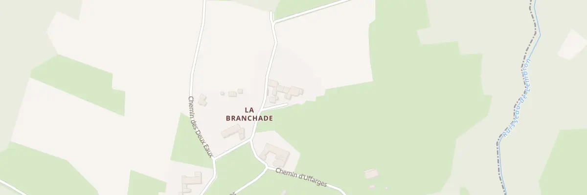 Plan du 5203 La Branchade à Saint-Georges-Lagricol