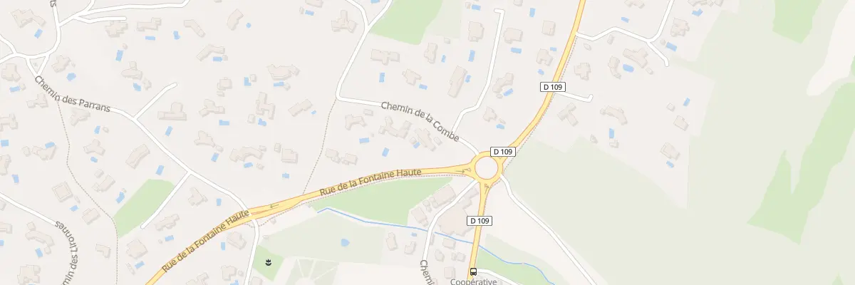 Plan du 25 Che de la Combe à Assas