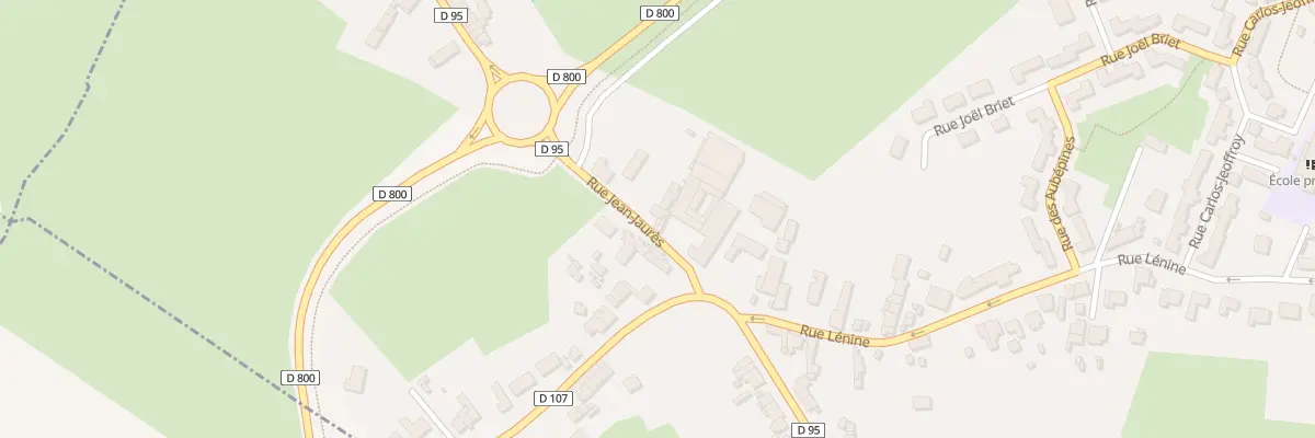 Plan du 72 Rue Jean Jaurès à Neuf-Mesnil