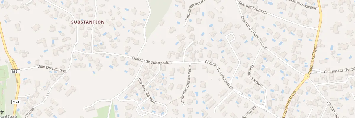 Plan du 19 Che de Substantion à Castelnau-le-Lez